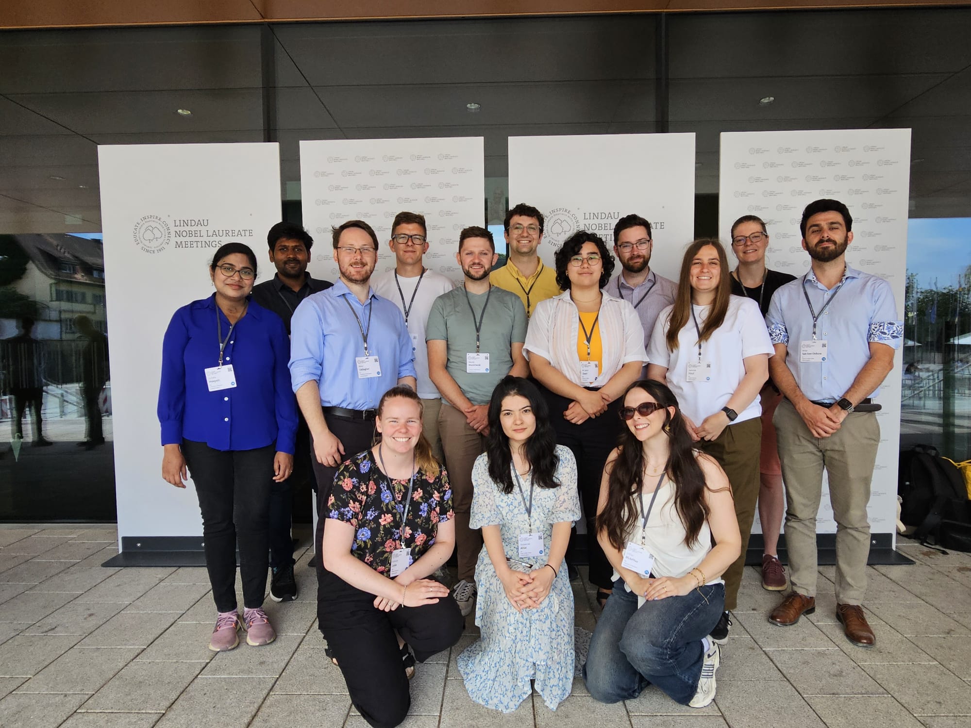 Group photo of some of the members of the UK Delegation nominated by the Royal Society 