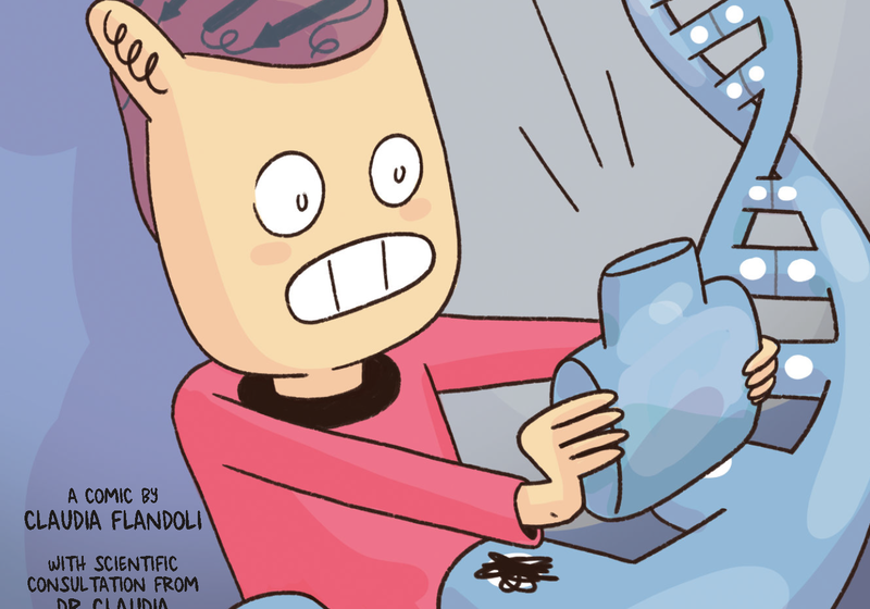 What's wrong with this DNA comic cover